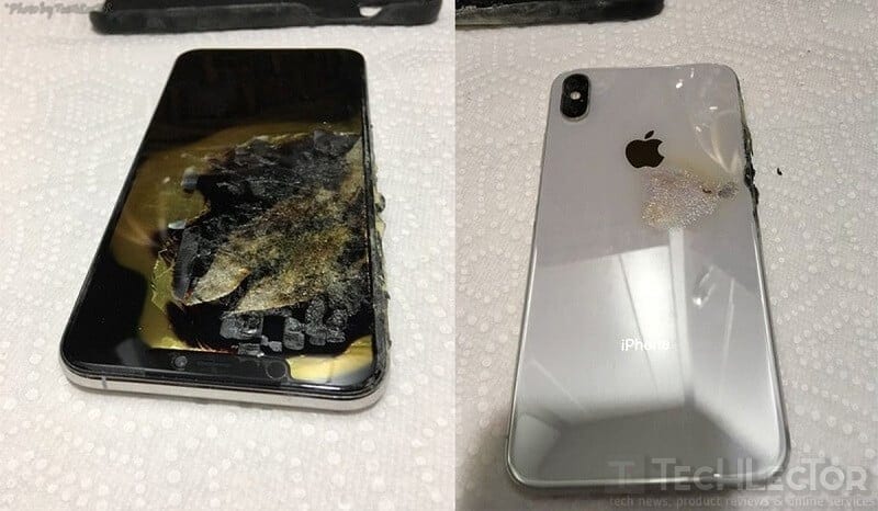 iPhone XS Max exploded