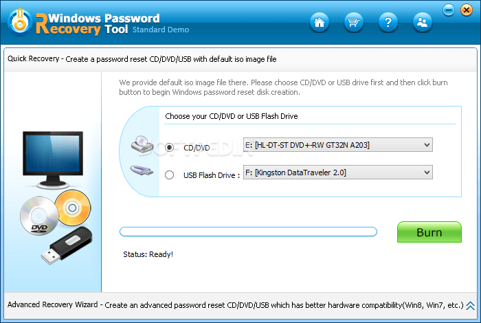 Windows Password Recovery Tool 1