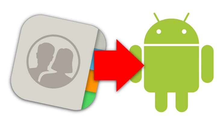 transfer iPhone contacts to Android device