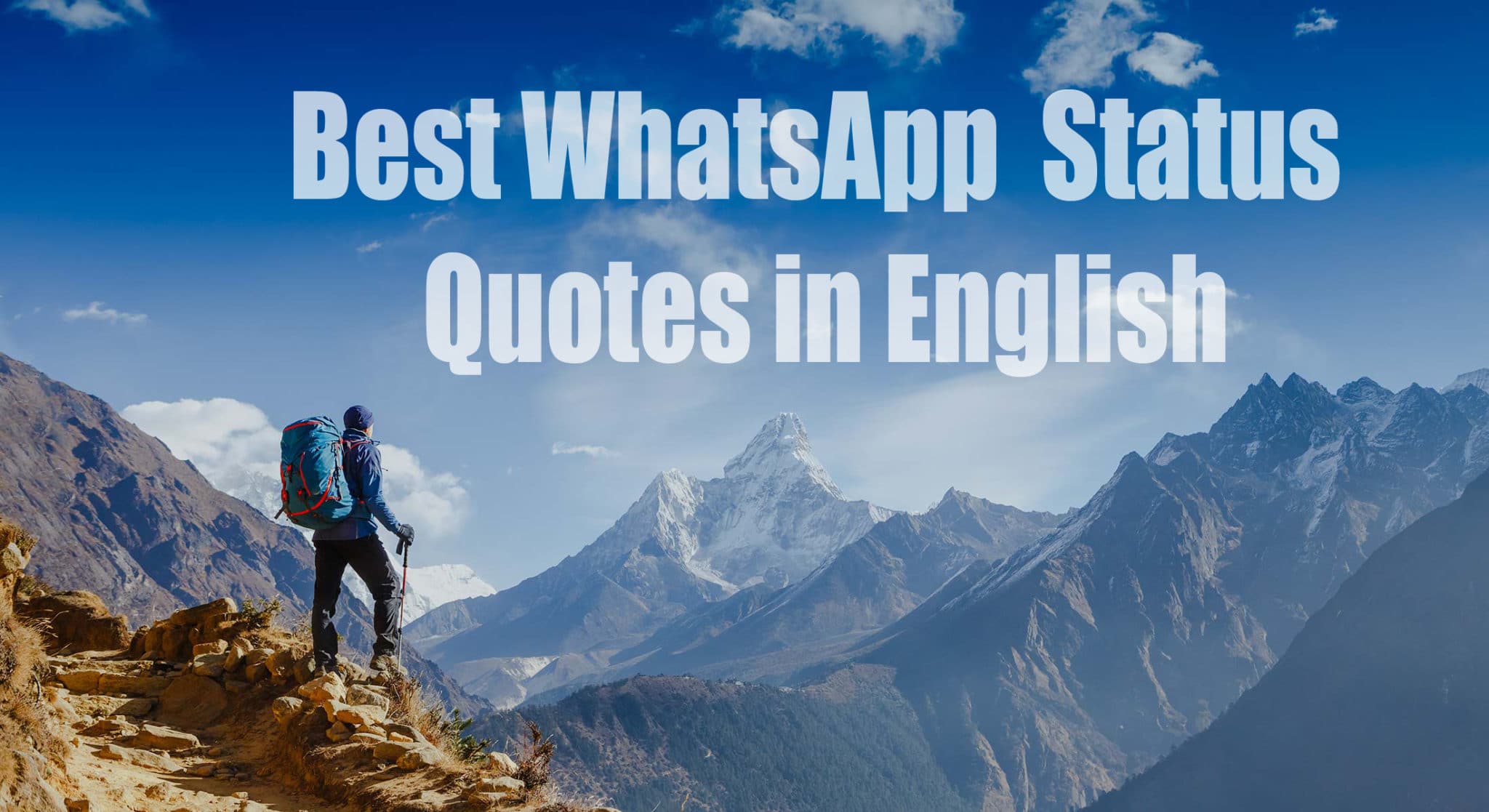 Best WhatsApp Status in English on Love Motivation Cool and Sad 2019