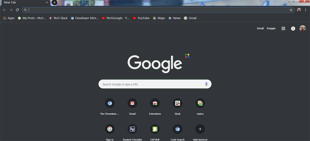 How to use dark mode in google chrome