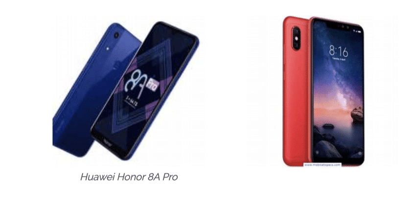 Huawei Honor 8A Pro VS Xiaomi Redmi Note 7 Pro