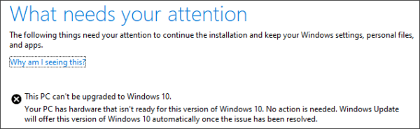 windows 10 may update error
