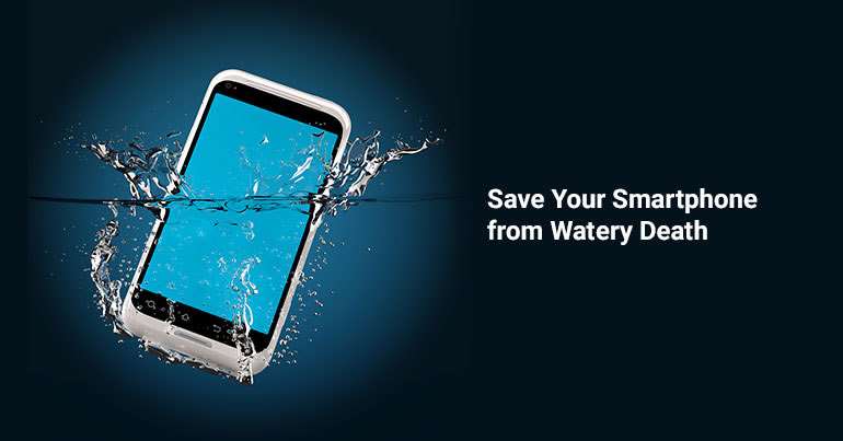 How to repair a phone damaged by water