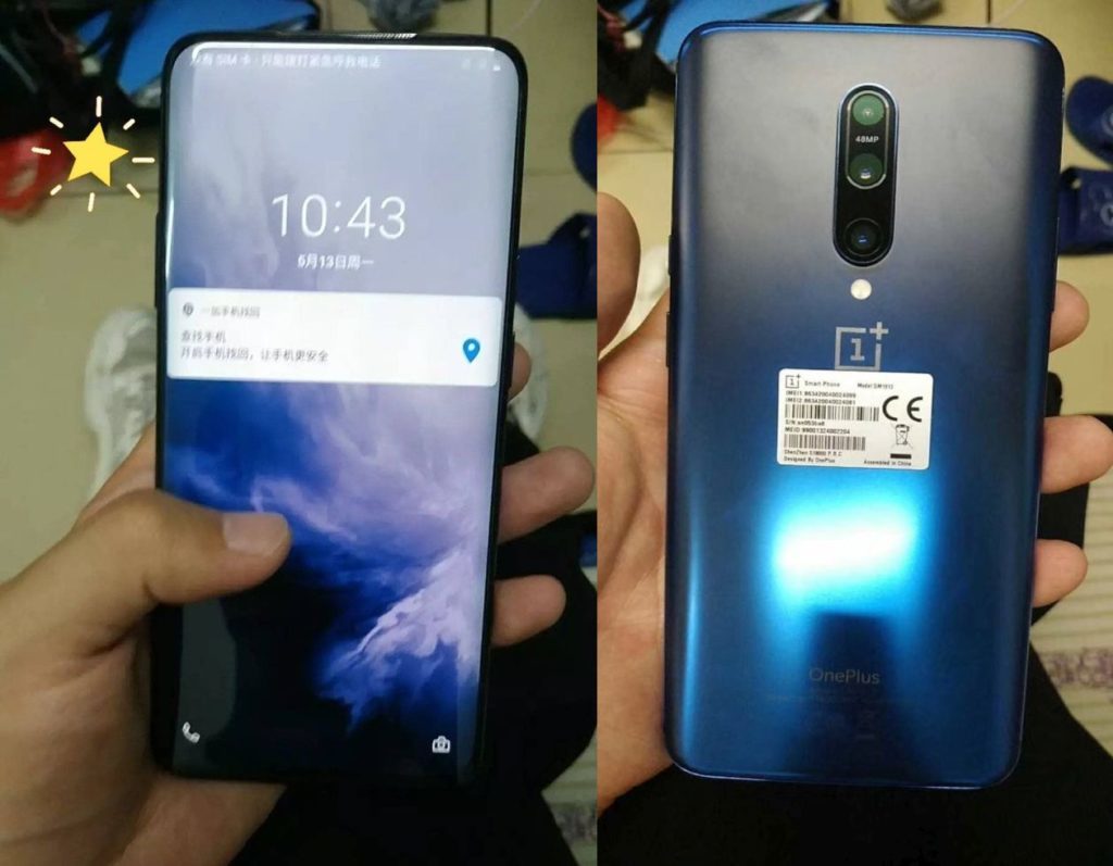 OnePlus 7 Pro hands on front and rear 1024x797