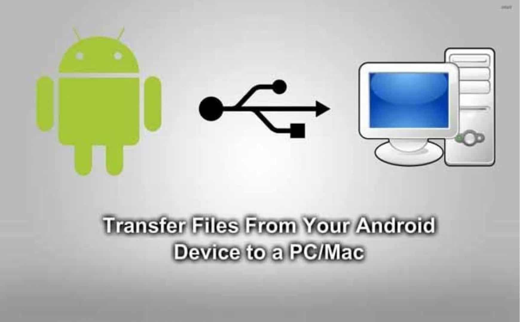 transfer files from Android phone to PC