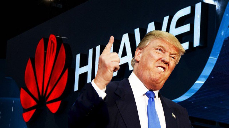 Donald Trump on Huawei Ban
