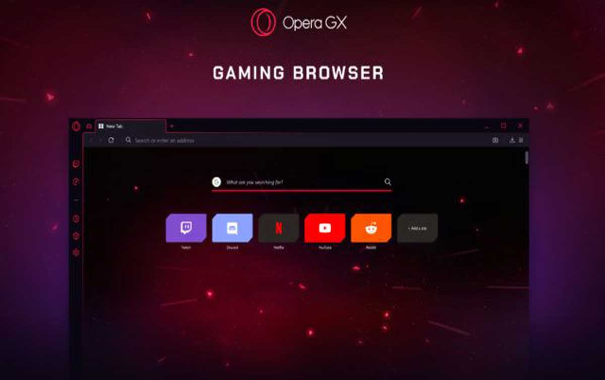 Opera Has Launched The First Ever Gaming Browser OperaGX