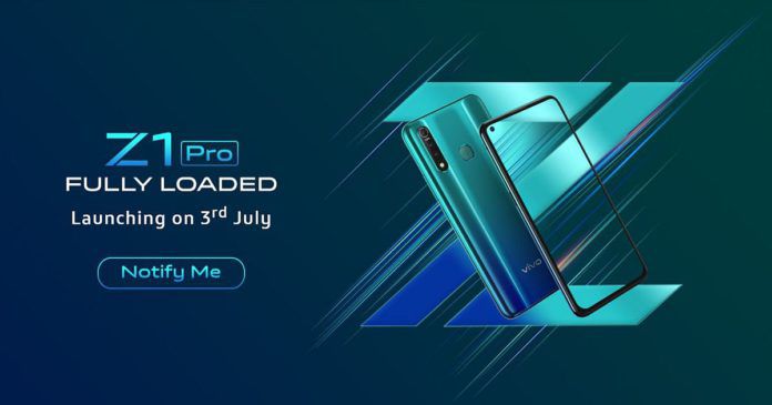Vivo Z1 Pro India Launch Date July 3 696x365
