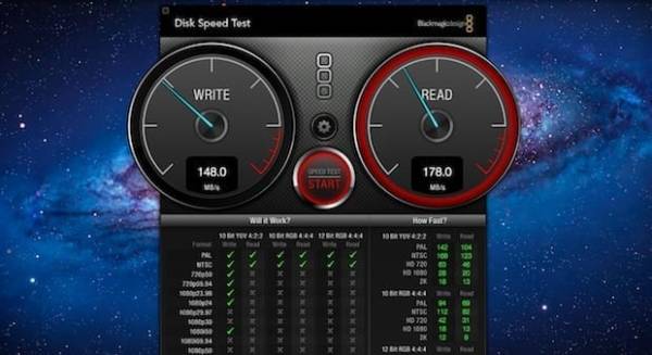 1 Disk Speed Test