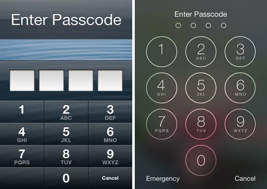 iphone passcode