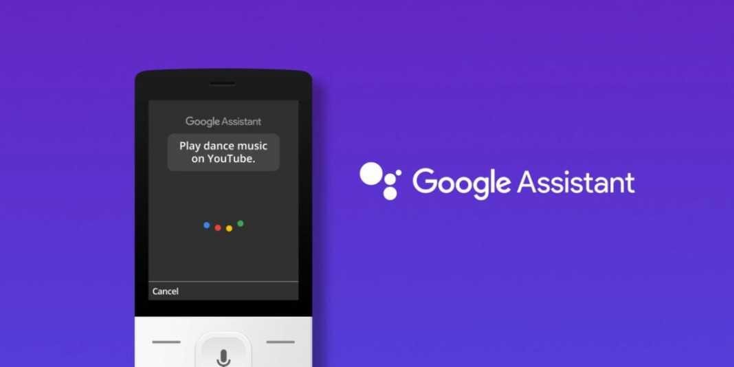 kaios google assistant voice control