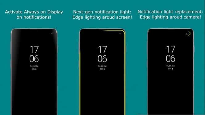 Notification LED on Samsung
