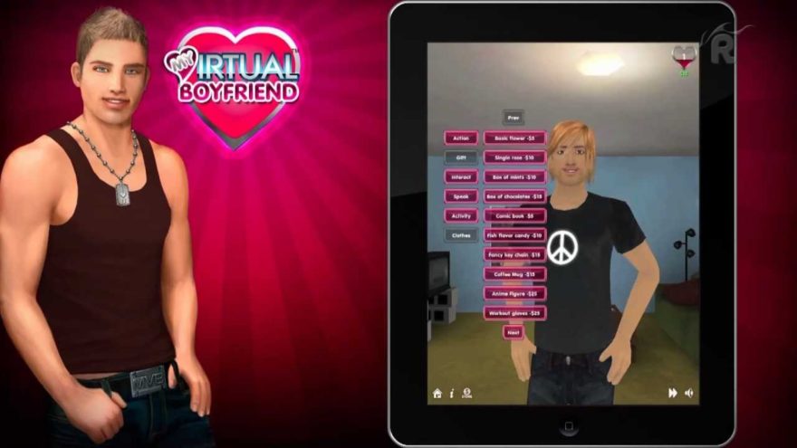 My virtual boyfriend