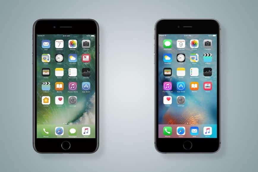 iPhone 6 VS iPhone 7