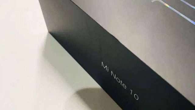 mi-note-10 retail box