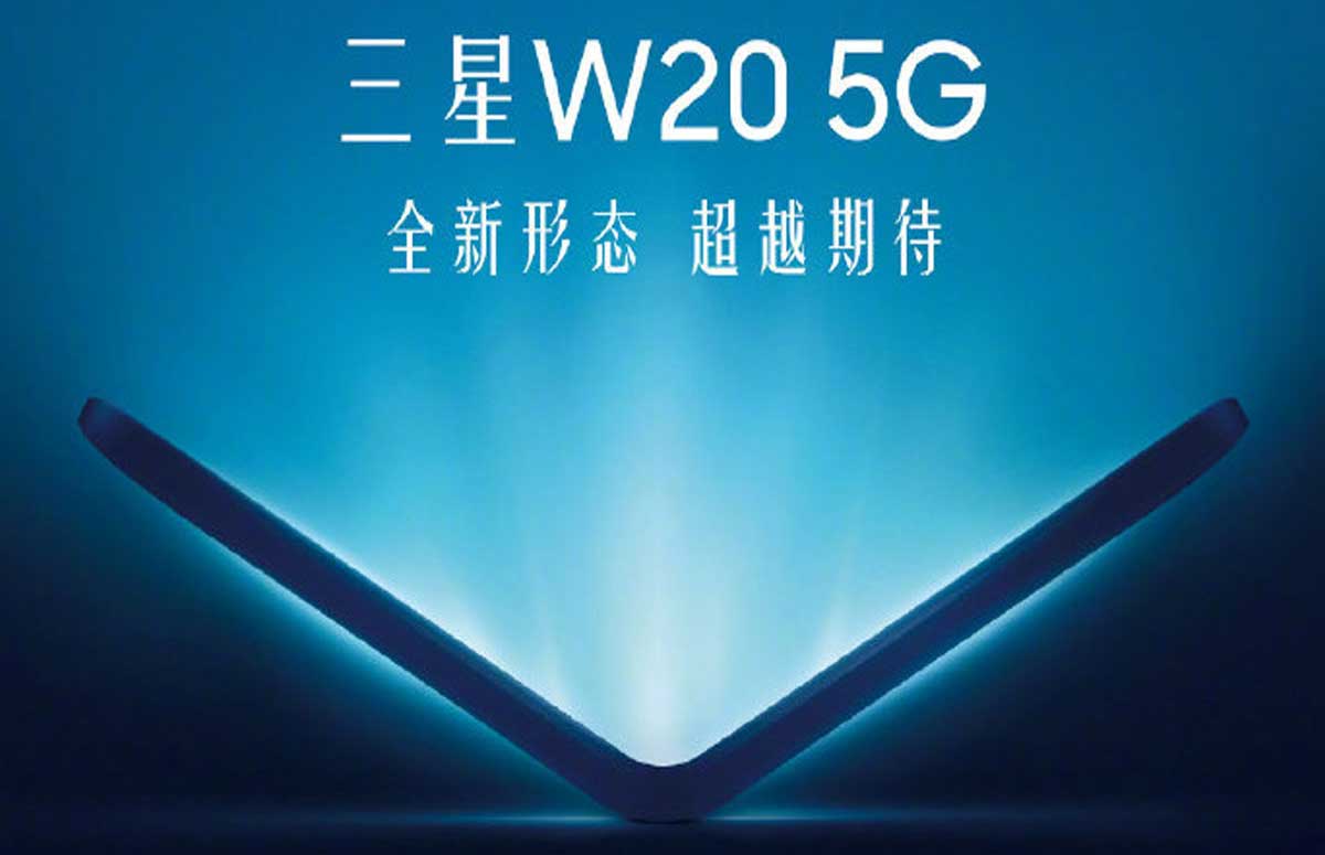 Samsung W20 5G Foldable Smartphone is Teased To launch in November
