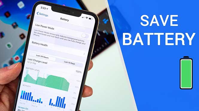 Save iPhone battery