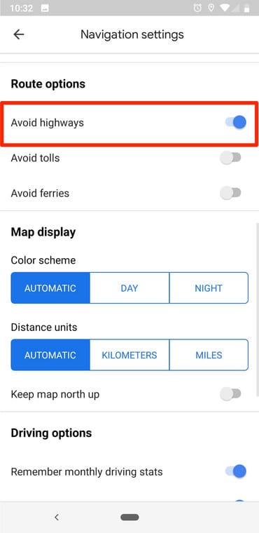 how-to-avoid-highways-on-google-maps