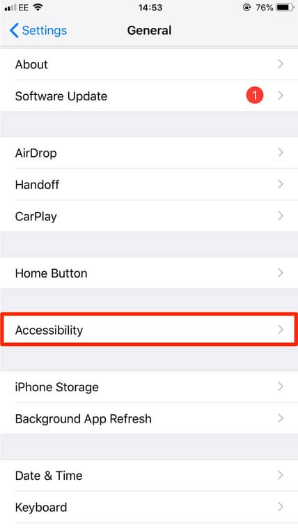 Disable Voice Control On iPhone 