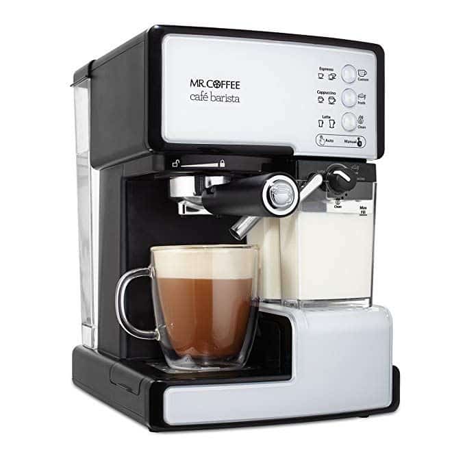 4 Mr Coffee Cafe Barista Espresso Machine