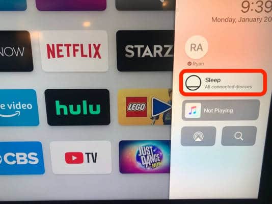 Turn Off Your Apple TV