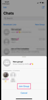 Join A WhatsApp Group