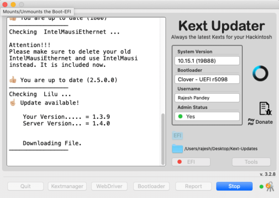 Update Kexts In Your Hackintosh