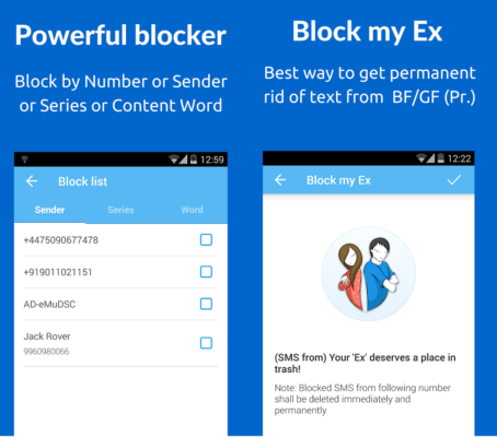 5 SMS Blocker
