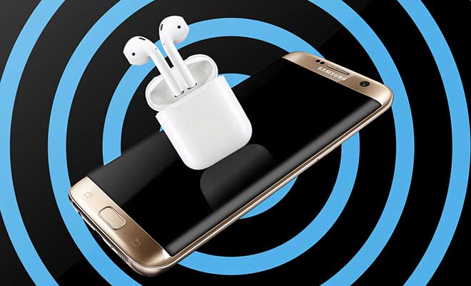 connect AirPods to Samsung Galaxy