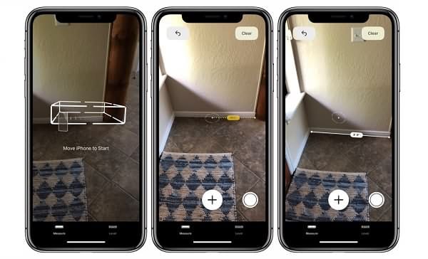 1 Measure iPhones Built in AR Ruler