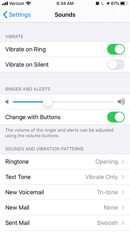 Reduce Alarm Volume iPhone