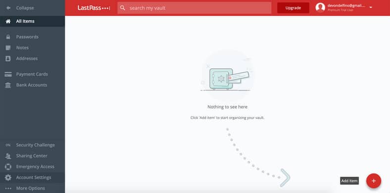 Access LastPass Password Without WiFi