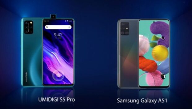 UMIDIGI S5 Pro vs Galaxy A51