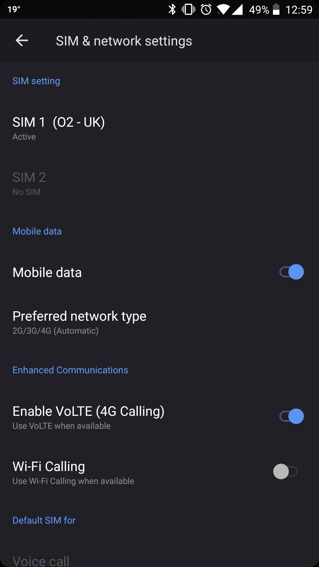 Enable VoLTE OnePlus Phone