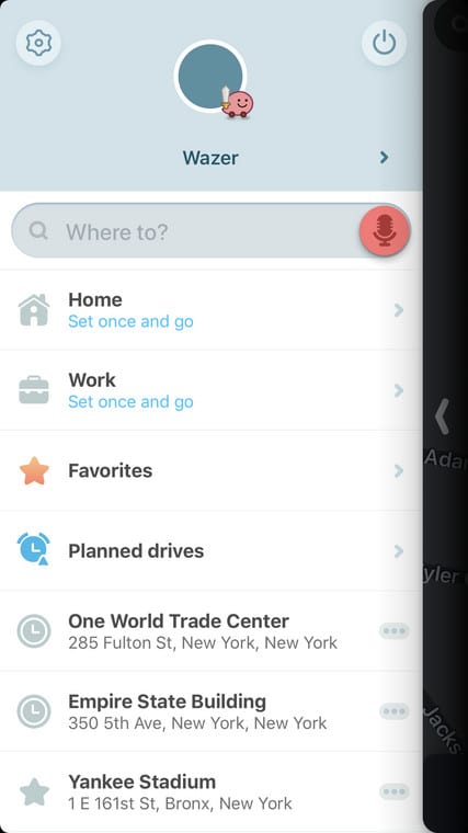 Save Address Waze Navigation App