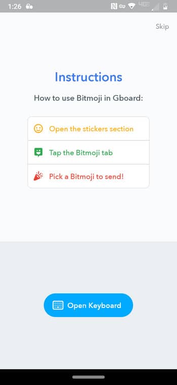 Add Bitmoji To Android Keyboard
