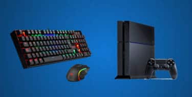 keyboard and mouse on playstation 4