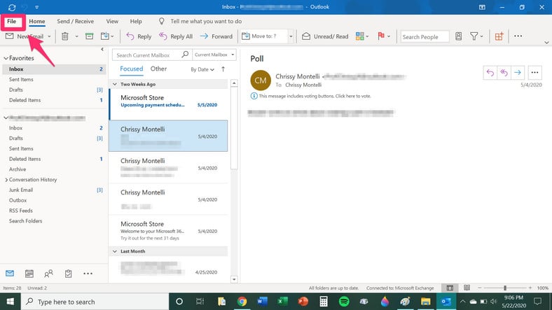 Add Gmail Account To Outlook Email Interface 