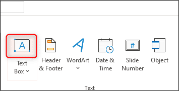 Text Box Option In Powerpoint