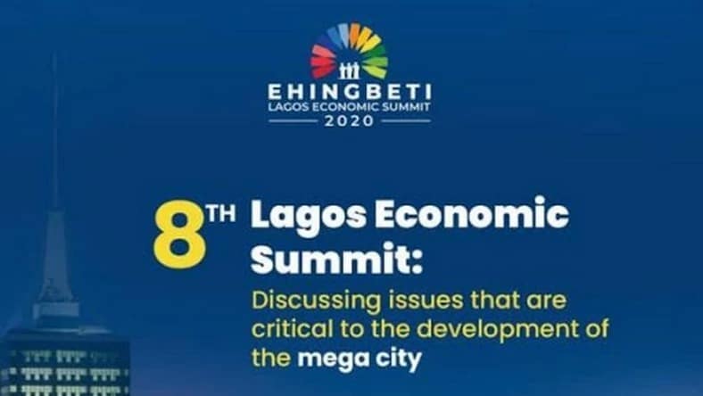 8th Lagos Economic Summit, Ehingbeti 2020, To Hold November