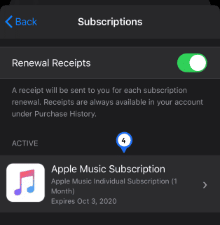 Cancel App Store Subscriptions