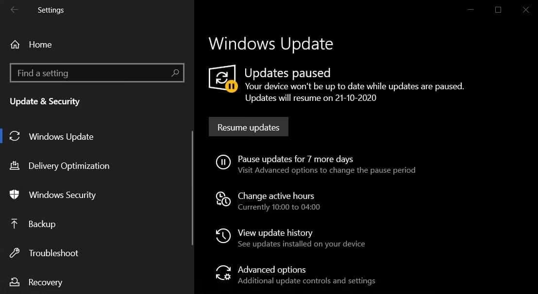 Windows 10 Uopdate