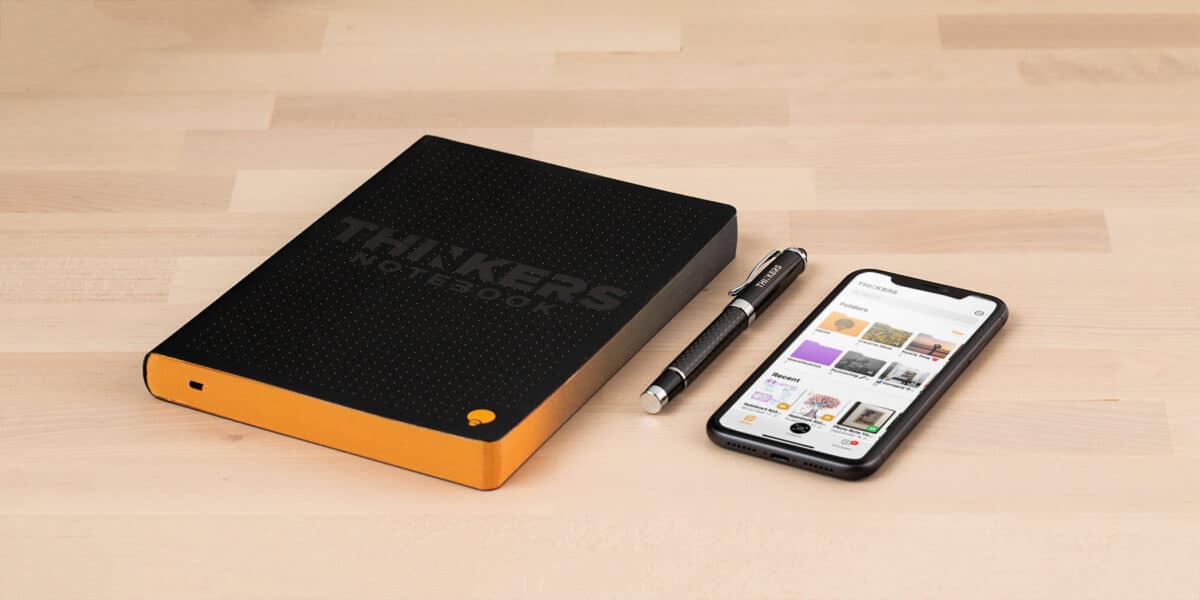 Notebook Phone Pen Thinkers Notebook