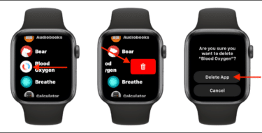 change app layout apple watch