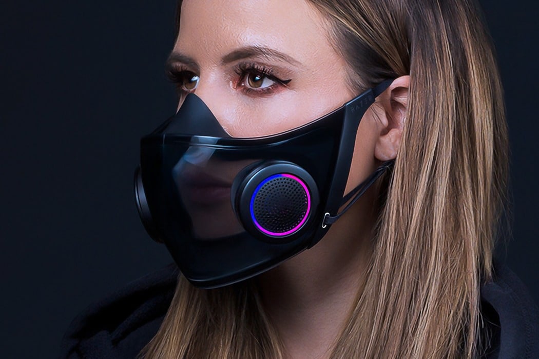 Project Hazel By Razer Worlds Smartest Face Mask Layout
