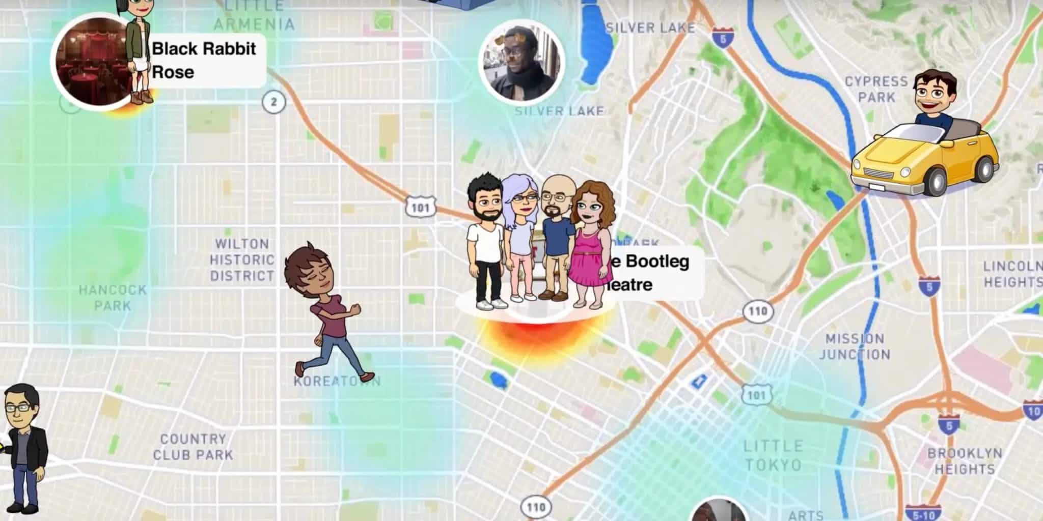 Snapchat Location Snap Map