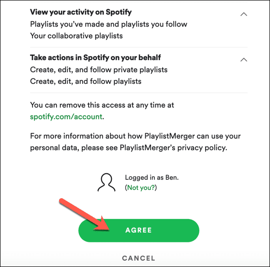 Merge Spotify Playlists