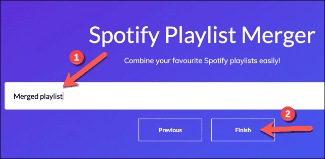 Merge Spotify Playlists