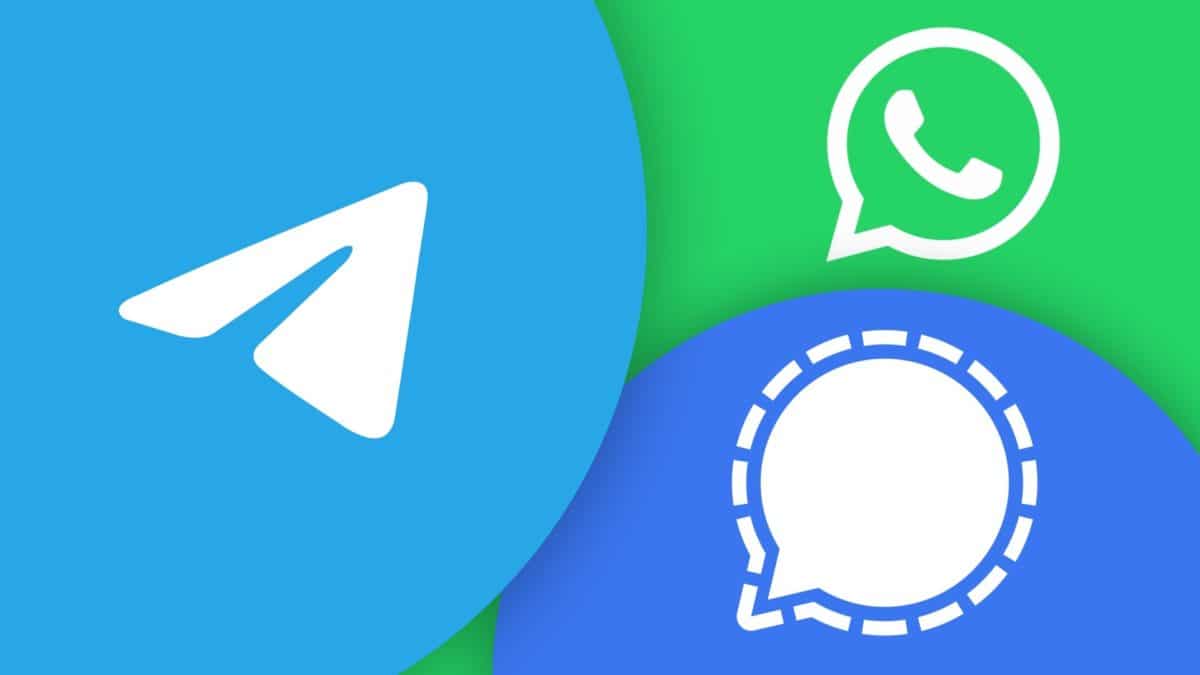 Telegram Whatsapp Signal